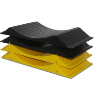 Plaque de stationnement antidérapante pour voiture, support de freinage pour roue, rehausseur de hauteur, plaque fixe pour camping-car QP3435