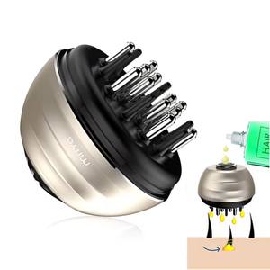 Peine aplicador de tratamiento del cuero cabelludo, masajeador de cabeza para la pérdida de cabello con cepillo de masaje para el cuidado del cuero cabelludo y el cabello - Product Image 2