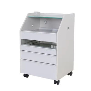 HICOMED Salón de Belleza Carro Rodante Carro Médico Belleza Facial <span class=keywords><strong>Cary</strong></span> Carro Médico Multifuncional Con Ruedas - Product Image 3