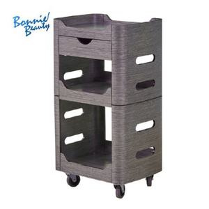 Carrito con Ruedas de Estilo Industrial para Spa, Manicura, Peluquería, para Sala de Estar, Hotel, Dormitorio, Escuela, Gimnasio, Hecho de Madera - Product Image 2