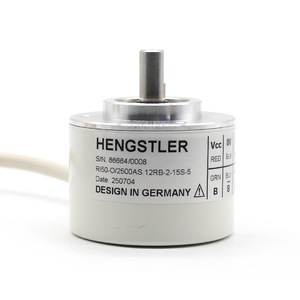 Encodeur incrémental Hengstler RI50-O/2500AS.12RB-2-15S-5 avec câbles, conception allemande. - Product Image 4