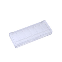 Palette vide moderne en ABS de qualité alimentaire, écologique, pour fards à paupières, blush et poudre libre, personnalisable avec gaufrage et couleur sur mesure, marque privée