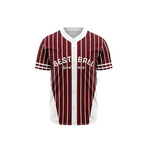 قميص بيسبول مخصص بأزرار للشباب والكبار بالجملة من المصنع - Product Image 2