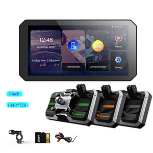 GallopSprite 5.99 นิ้ว เครื่องนำทาง GPS สำหรับรถจักรยานยนต์ แผนที่ทั่วโลก พร้อม WiFi ในตัว รองรับ CarPlay/Android Auto ระดับการกันน้ำ IP67 - Product Image 1