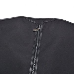 Free Sample Custom Handmade Luxury Men Black Foldable casual fashion Garment Cover <b>Carrier</b> <b>Suit</b> Bag for Travel - Product Image 3