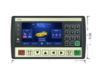 DC 24V Farb-LCD-Display MD430- mit Texttasten und DB9 COM-Anschluss für Automatisierungs-Industriemaschinen-Bedienfeld