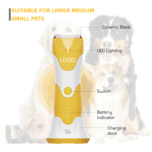 Cortapelos inalámbrico recargable profesional para mascotas, cortapelos para perros bastante eléctrico, Kit de aseo para gatos con luz Lcd para mascotas - Product Image 6
