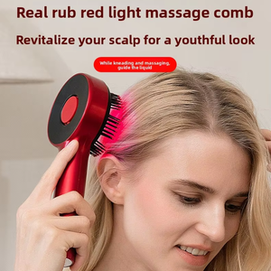 Masseur de cuir chevelu EMS le plus vendu Degren avec contrôle électrique de l'huile, applicateur d'huile de massage anti-chute de cheveux et peigne pulvérisateur en silicone - Product Image 2