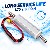 Module compact de stérilisation de l'eau DC24V, débit jusqu'à 2L par minute, boîtier en alliage d'aluminium, module de lumière germicide pour machine à glaçons