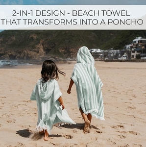 Asciugamano Poncho per <span class=keywords><strong>bambini</strong></span> caldo morbido assorbente colorato a righe in puro cotone - Product Image 4