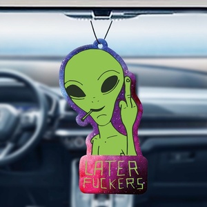 Deodoranti per Auto in Legno con Profumo Naturale Importato, Purificatore d'Aria con Design <span class=keywords><strong>di</strong></span> Topolino, <span class=keywords><strong>Paperino</strong></span> e Paperina - Product Image 5