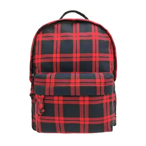 ODM OEM factory Twinkle Japanese Art Plaid Student Campus Schoolbag Customized Mori Canvas Leisure Backpack