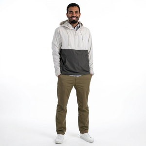 Custom 2026 Men's Nylon Spring Windbreaker <b>Zip</b>-<b>up</b> <b>Jacket</b> with Two Tone Waterproof and Plus Size for Summer - Product Image 1