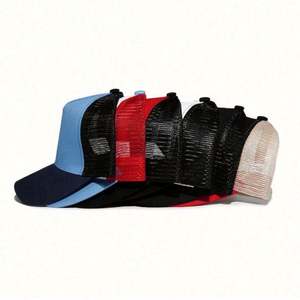 Gorra Trucker Unisex de 5 Paneles con Malla, Personalizable con Logotipo, Gorra de Béisbol Clásica para Hombre - Product Image 6