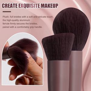 مجموعة فرش مكياج BS-MALL مكونة من 18 قطعة مع حامل، فرش مكياج احترافية للوجه والعيون بعلامة تجارية خاصة، نباتية وصناعية، مع إمكانية تخصيص الشعار - Product Image 3