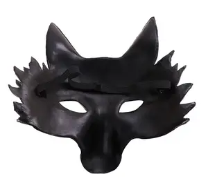 Loup Masque Effrayant Adultes enfant Halloween fête Halloween Carnaval Déguisement Cosplay Fête Réaliste animaux Masques