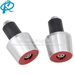 Juego de 2 tapones innovadores para manillar de motocicleta, de aleación de aluminio CNC, anticaída, bloques de equilibrio para manillar, accesorio para motocicleta - Product Image 4