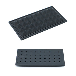 Plastic Luggage Base Mat J053 102mm x 51mm Scratch Resistant Protective Pad For Bags <b>Suitcases</b> - Product Image 1