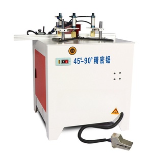 Machine à couper les angles en aluminium à 45 et 90 degrés pour la découpe de profilés de portes et fenêtres en bois - Product Image 4