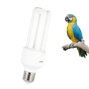 鳥の健康のための卸売23WEU米国フルスペクトルコンパクト蛍光灯電球