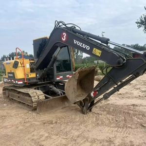 รถขุดมือสอง Volvo EC80 ปี 2022 ขนาด 8 ตัน เครื่องจักรก่อสร้าง ปั๊มไฮดรอลิก Kawasaki แบริ่งเครื่องยนต์ ได้รับการรับรองมาตรฐาน CE EPA - Product Image 2