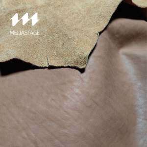 Krom-ücretsiz üst tahıl Vintage sebze tabaklanmış orijinal İnek cilt için hakiki deri mobilya kemerler aksesuarları çanta ev dekor - Product Image 6