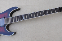 Guitare électrique Flyoung Quilted Maple, fabrication haut de gamme, guitares de qualité supérieure, corps avec binding coloré