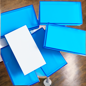 Nuevo Soporte Reutilizable de Acrílico Rectangular y Colorido para Pestañas, Cubierta para Pestañas, Paleta, Caja para Pestañas, Caja de Belleza para Pestañas - Product Image 2