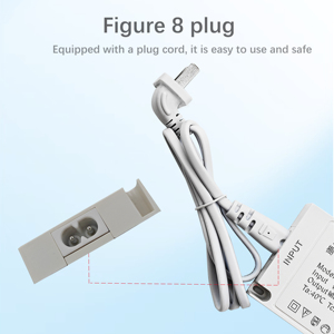 Adattatore per interruttore di alimentazione a luce <span class=keywords><strong>LED</strong></span> 24V a trasmissione costante 60W 12V interfaccia Dupont in alluminio per armadio