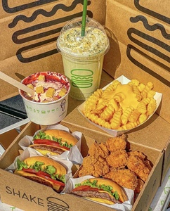 Patatine fritte personalizzate ali di pollo fritte Tacos carta Kraft Logo personalizzato Burger Takeway scatole per imballaggio alimentare - Product Image 1