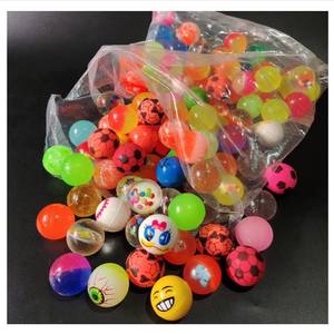 Balles rebondissantes Happy Face, balles rebondissantes en caoutchouc solide, balles rebondissantes en caoutchouc lumineuses - Product Image 6