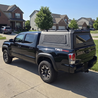 Bâche de camionnette étanche en aluminium avec verrouillage, couvercle rigide pour Ford F150 Toyota, sans perçage, pour camping-car