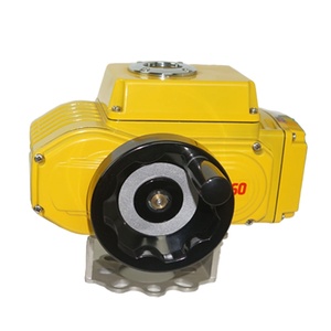 Actuador FOSD, Motor Asíncrono Motorizado de Cuarto de Vuelta con Control de Torque, IP67, AC 220V, 50W, Mini Controlador Blanco - Product Image 1