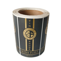 Whisky personalizado platino oro azul Rojo Negro vino etiqueta