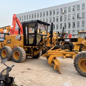 รถเกรดเดอร์ CAT 140K สำหรับงานหนัก รถเกรดเดอร์ Caterpillar 140K สำหรับโครงการก่อสร้างถนนในแอฟริกา มาเลเซีย งานเหมือง และงานก่อสร้าง - Product Image 2