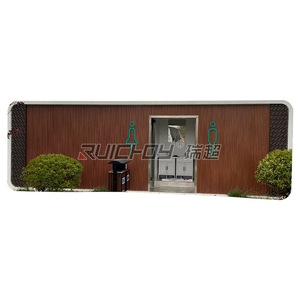 ห้องน้ำเคลื่อนที่แบบพกพา Ruichoy แผงแซนวิชทันสมัย เป็นมิตรกับสิ่งแวดล้อม เหมาะสำหรับสถานที่ท่องเที่ยว ห้องน้ำกลางแจ้ง - Product Image 3