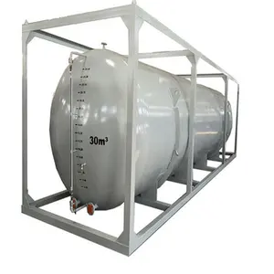 20ft standard iso oil storage tank Chemical Storage Tank / 40ft container fuel tank ,40 ft iso fuel tanker container