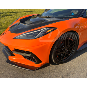 Lèvre avant en fibre de carbone sèche style 5VM pour Chevrolet Corvette C8 Stingray Z51 2020-2026 - Product Image 4
