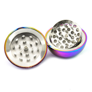 Nuevo Molinillo Esférico Vintage con Logotipo Personalizado, Color Azul Hielo, Aleación <span class=keywords><strong>de</strong></span> Zinc, 3 Capas, 53 mm, Molinillo Manual - Product Image 4