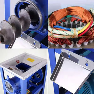 Picadora de carne de pato comercial, picadora de carne de cordero con hueso de pescado, picadora de carne eléctrica multifuncional automática - Product Image 4