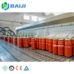Automatic glass bottle tomato sauce paste ketchup mayonnaise filling and packing machine production line