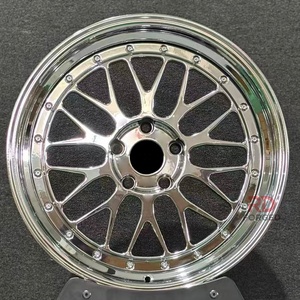 Jantes de voiture de course Triple Chrome 18-24 pouces pour marques de luxe, forgées en 2 ou 3 pièces, compatibles avec les jantes BS LM LeMans - Product Image 2