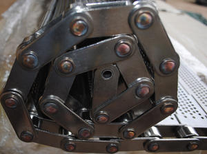 Gıda sınıfı isıya dayanıklı paslanmaz çelik yonga konveyör bant zinciri delikli konveyör zincirleri - Product Image 6