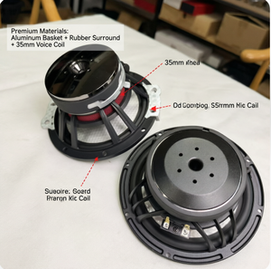 Altavoces y Amplificadores para Auto con Respuesta de Frecuencia de 20Hz-200Hz, Altavoces de Audio para Auto de 8 Pulgadas, Altavoces para Auto de 500w - Product Image 3