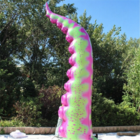 Décorations de rue Central Street : Tentacules de pieuvre gonflables multicolores de haute qualité pour l'art