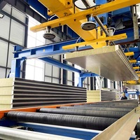 Ventes directes usine : Panneaux sandwich en polyuréthane métallique ignifuges et écologiques pour murs extérieurs de chambres froides et entrepôts, épaisseur personnalisable, isolation thermique