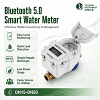 Compteur d'eau intelligent, mesure fiable pour les bâtiments commerciaux