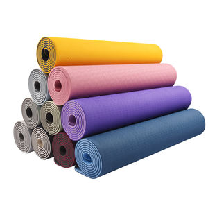 Tapis de yoga Tapis de yoga en TPE de haute qualité de 6mm d'épaisseur Logo personnalisé antidérapant et vente en gros en usine - Product Image 6
