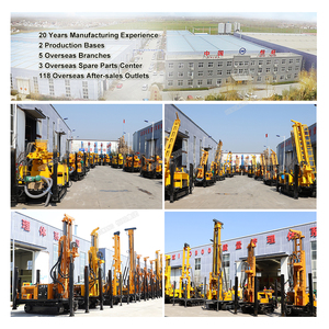 Water Well Borehole Portable Pneumatic Diesel drilling Crawler machine <strong>rigs</strong> - Product Image 4