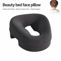 Oreiller cervical ergonomique en mousse à mémoire de forme haute densité, fonctionnel, antibactérien, anti-acariens, creux, pour avion, bureau, étudiant